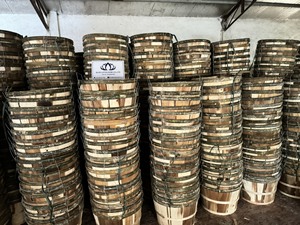 Best Quality in 2024 Bushel of Crabs <b>Wood</b> Chip Bushel Basket Round <b>Wood</b> <b>Crate</b> Made in Vietnam - Product Image 6