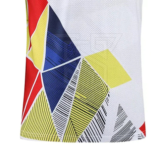 Derniers uniformes de tennis personnalisés pour hommes en 100 % polyester avec options d'impression et de couleur personnalisées, vêtements de sport de haute qualité - Product Image 6