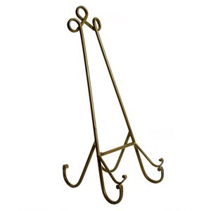 Attractive Price Cookbook Stand Photo Frame Holder Handmade Kitchen <strong>Easel</strong> Stand Black Color <strong>Antique</strong> Design Plate and Book Holder - Product Image 2