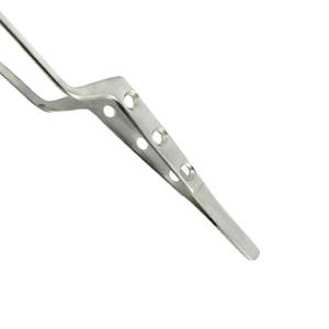 Tijeras de Pinza para Tumores Yasargil de Acero Inoxidable de Alta Calidad, Forma de Bayoneta Manual, Rectas, 5 mm, Fenestradas, Tipo Cuchara - Product Image 3