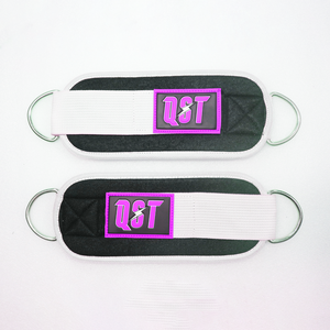 Customized logo Adjustable Workout Leg Straps Fitness Exercise Gym Ankle Strap Compression Ankle <b>Brace</b> Gym Accessories - Product Image 2