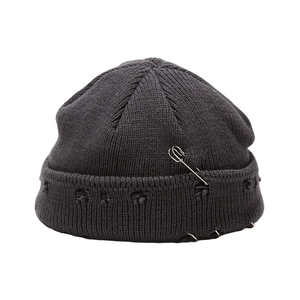 Gorros de tela de punto de lana para hombre y mujer, gorros cálidos de invierno de algodón suave, gorros hechos en línea, gran oferta - Product Image 4