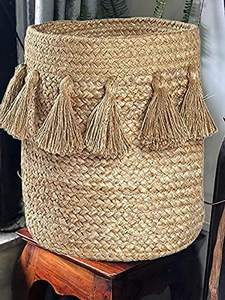 กระถางต้นไม้สานด้วยมือสำหรับปลูกดอกไม้ในร่มและกลางแจ้งผู้จำหน่ายภาชนะปลูกพืชในห้องนั่งเล่น - Product Image 5