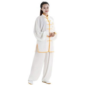 Combinaisons d'arts martiaux de haute qualité, nouvelle arrivée, ensembles personnalisés avec logo de couleur, uniformes de karaté en polyester/coton, durables, séchage rapide - Product Image 1