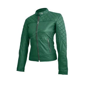 Nueva llegada impermeable mujeres chaquetas de cuero superventas chaqueta de cuero bajo Moq chaquetas de cuero - Product Image 2