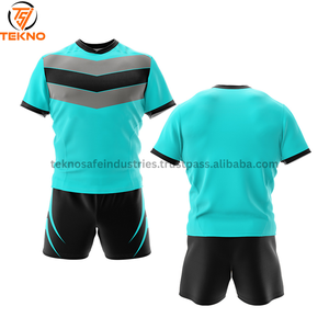 Uniforme de rugby de haute qualité conception personnalisée prix de gros uniforme de football rugby respirant à manches courtes entretenu par OEM - Product Image 2