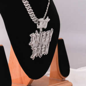 Personalizado DJ Club Moissanite personalizado diamante colgante 925 plata esterlina completo Iced Out Moissanite colgante regalo para él - Product Image 5