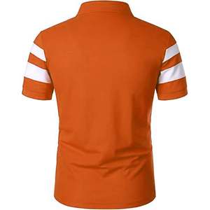 Camiseta deportiva transpirable con algodón de alta calidad Golf de manga corta de talla grande para hombre Polos al por mayor para hombre - Product Image 3