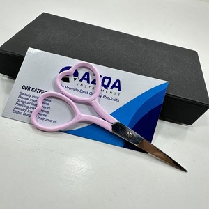 Professional Stainless Steel Embroidery Scissors <b>Light</b> Pink Heart Handle Fine Tip Sewing Thread Cutting Craft Tool - Product Image 1