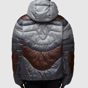 Chaqueta de Hombre de Alta Calidad, Transpirable, Talla Grande, Cortavientos, con Cremallera, Estampada, Corte Regular, Chaqueta Acolchada Suave - Product Image 6