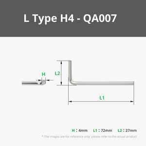 Clé hexagonale de type L de qualité industrielle, système de mesure métrique - Product Image 3