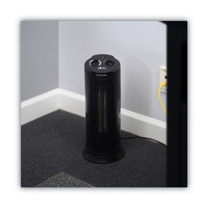 Calentador cerámico Alera Mini Tower de 7,37 pulgadas. X 7.37 Pulgadas X 17.37 Pulgadas Fuente de Energía Eléctrica Negra de 1,500 Vatios - Product Image 6