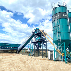 เครื่องอัดแท่งคอนกรีต100 M3/ชม. ตลับลูกปืนหลักสำหรับโครงการก่อสร้างพร้อมเครื่องยนต์ - Product Image 1