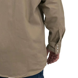 Camisa de Trabajo Mecánico Transpirable de Verano Personalizada, Camisa Polo de Alta Visibilidad con Botones Completos, Camisas Resistentes a las Arrugas - Product Image 2