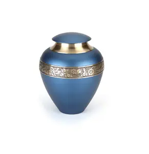 Bán Buôn Châu Âu Brass Hỏa Táng Urn Quan Tài Quan Tài Cho Bán Người Lớn Và Người Yêu Vật Nuôi Xương Burial Keepsake Urn Cho Hỏa Táng