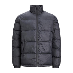 Chaqueta de Invierno para Hombre, de Lona, Acolchada, Cortavientos, Impermeable, con Cuello Alto, Cierre de Cremallera Frontal, Personalizable, Acabado de Alta Calidad - Product Image 1