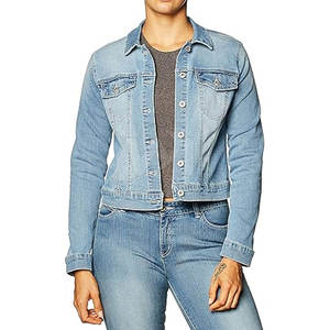 Veste en jean pour femmes à manches longues, best-seller, design personnalisé, veste en jean respirante pour femmes, fabriquée au Pakistan - Product Image 3