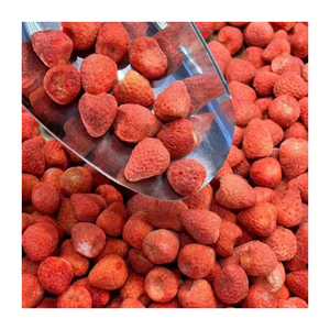 100% fresas naturales liofilizadas, color original conservado, forma, sin azúcar añadido, ideal para venta al por menor, etiqueta privada disponible - Product Image 1