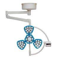 Lámpara Quirúrgica LED CHLED500 de 3 Pétalos, Temperatura de Color Ajustable, Sin Sombras, para Quirófano, Hospital, Clínica
