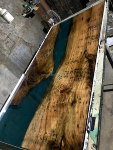 Tùy chỉnh Epoxy bàn ăn cho một phong cách phòng ăn độc đáo Epoxy đồ nội thất nhà bán buôn Epoxy bảng - Product Image 2