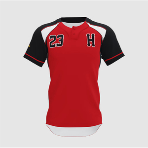 Top Qualité Respirant Jeunes Adultes Hommes Ras Du Cou Boutonné Sergé Personnalisé Sublimé Baseball Uniformes Ensemble - Product Image 6