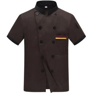Chaqueta transpirable para el personal del hotel, chaqueta de Chef profesional, uniforme de restaurante para hombres y mujeres, abrigo de cocina de manga larga personalizado - Product Image 3