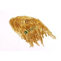 Wholesale Professional Thick Metallic Spun Yarns Nakshi French Metallic Dabka Bullion Wire for Zari Embroidery and Jewellery