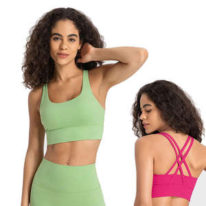 Sujetador Deportivo Ligero de talla grande para mujer de la mejor calidad, transpirable y para entrenamiento de gimnasio, venta al por mayor para adultos - Product Image 3
