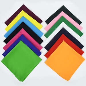 Pañuelos de Seda Personalizados con Logotipo, Color Sólido, Lisos, Reciclados, 100% Poliéster, Clásicos, Cuadrados, con Estampado Paisley - Product Image 2