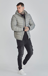 Veste à bulles pour homme sur mesure en gros avec col montant, style streetwear, fabriquée en cachemire - Service OEM disponible - Product Image 5