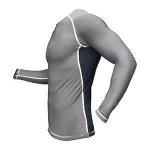 2024 nouveau respirant MMA Rash Guard personnalisé sublimé impression bas prix en gros pour hommes et femmes taille adulte en gros - Product Image 3