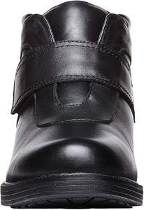 Botines personalizados de alta calidad para hombre, Botines de cuero genuino a la moda, cierre de correa, venta al por mayor con estilo - Product Image 4