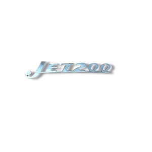 ตราสัญลักษณ์ชุบโครเมียมสำหรับแผงกันกระแทกด้านหน้ารุ่น 'เจ็ท 200' สำหรับเซอร์เวต้า เจ็ท 200 - Product Image 1