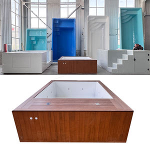 Piscina Contenedorizada para Exteriores con Bomba de Filtrado de Alta Capacidad y Cubierta de Vidrio - Product Image 2