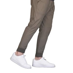 Pantalones jogger para hombre, corte ajustado, elásticos, mezcla de algodón suave, estilo casual moderno, cintura elástica, ligeros y transpirables 2026 - Product Image 4