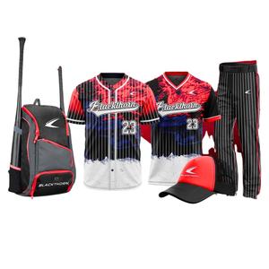 Paquete de uniforme de béisbol más vendido, camisetas de béisbol, pantalones de béisbol, mochilas y camisetas de tiro, sublimación completa - Product Image 4