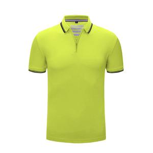 Polo de manga corta para hombre, Camiseta deportiva de golf con cremallera delgada, blusa Lisa superior - Product Image 3
