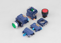 Bouton en aluminium transparent à connexion rapide série SA1, niveau IP65, avec éclairage, contrôle industriel, courant élevé 15A, RY22SA1-PF/C/A
