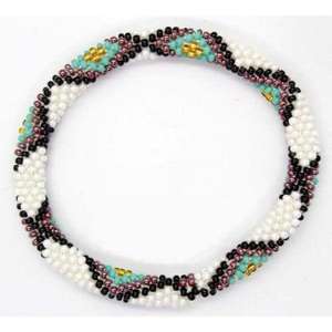 Pulsera de cuentas de mezcla de colores para un encanto único Pulsera de cuentas de amuleto de la suerte con significado de MD Handicraft - Product Image 5