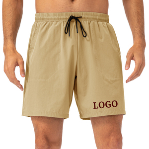 Pantalones cortos para correr de gimnasio informales transpirables de secado rápido de verano para hombre 100% algodón deportes antiarrugas - Product Image 1
