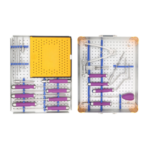 Ensemble de rétracteurs cervicaux antérieurs en acier inoxydable, instrument chirurgical, alimentation manuelle, certifié CE, réutilisable, service OEM ODM - Product Image 4
