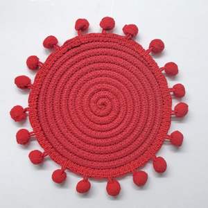 Venta al por mayor placas de cargador de ratán a granel nueva llegada bohemio mantel de mimbre Placa de cargador ecológico OEM Vietnam - Product Image 1