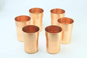 Prix d'usine, logo personnalisé, tasse à bière en cuivre classique, écologique, tasses à thé et soucoupes - Product Image 2