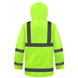 Chaquetas de Seguridad de Alta Visibilidad en Oferta, Chaquetas de Seguridad Reflectantes de Alta Visibilidad para Construcción y Seguridad - Product Image 3