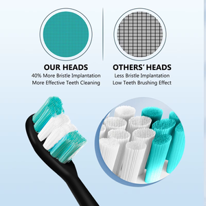 Paquete Económico de 10 Cabezales de Repuesto Redondos para Cepillos de Dientes Eléctricos Oral-B, Recambios Genéricos al por Mayor de Fábrica OEM - Product Image 6