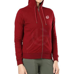 Ropa de moda Color sólido Sudaderas con capucha para mujer Ropa de invierno Sudaderas con capucha para mujer Hecho en Pakistán Sudaderas con capucha para mujer - Product Image 4