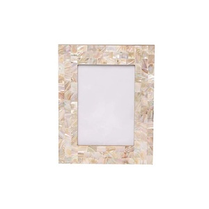 Handmade Mother Of Pearl Photo Frame With Artistic Inlay Design For Elegant Home Decor And Wall <b>Display</b> At Wholesale Price - Product Image 5