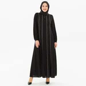 New Type Islamic Clothing Casual Muslim Dress Women Pakistan Abaya Trending Women Abaya