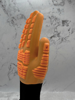 Gants de sécurité industriels de haute qualité, résistants aux coupures, anti-impact, antidérapants, en caoutchouc thermoplastique, certifiés EN388, gants de machine