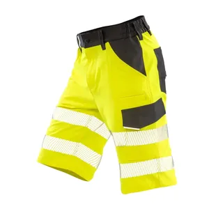 Pantaloni di Sicurezza Elasticizzati Riciclati con Adesivi Riflettenti Sostenibili e Luci per Promozioni - Product Image 2